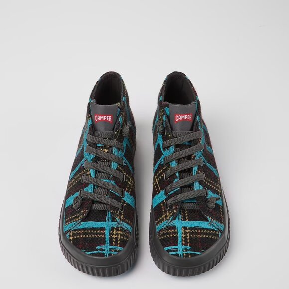 NEW CAMPER Peu Roda Sneaker Booties IN Teal Multi for women 1225 8t4 - Picture 8 of 15